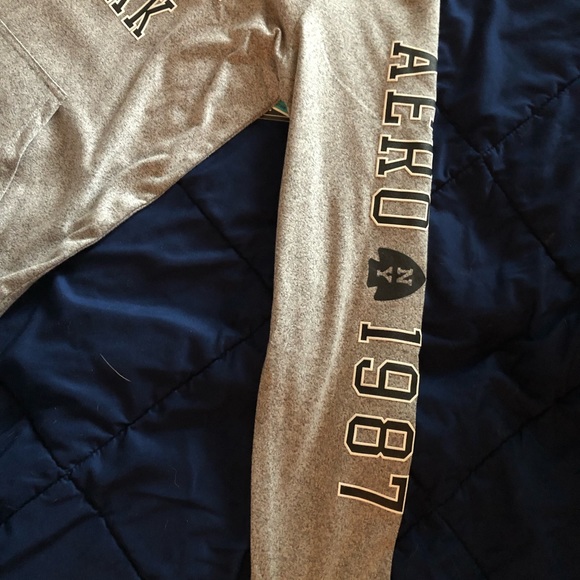 Aeropostale hoodie size medium gray - Picture 2 of 5